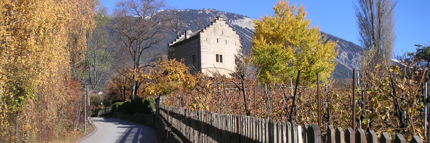 Château de Muzot en Veyras, Suiza, donde Rilke completó las Elegías de Duino en febrero de 1922.